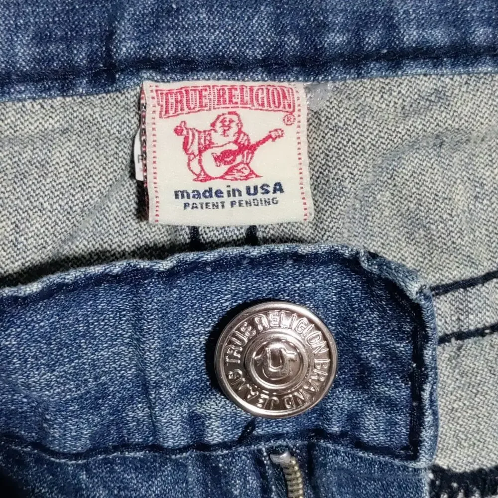 Vintage True Religion Bobby Super T Blue Denim Men’s Size 38‎ x 34 Made In USA